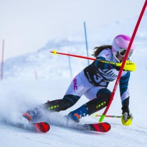 Junior Champion Title for Skier Katie Crawford