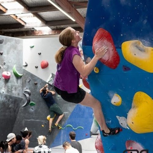 Climbing success for Rebecca Hounsell 